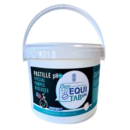 Pastilles pH- effervescentes 50 g – Préparation solution pH pour pompe doseuse (32 pastilles)