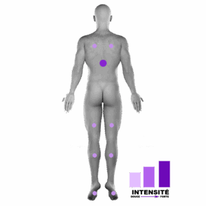 Détails des jets du spa Bali 2 places