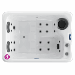 Spa Bali 2 places avec jets de massage