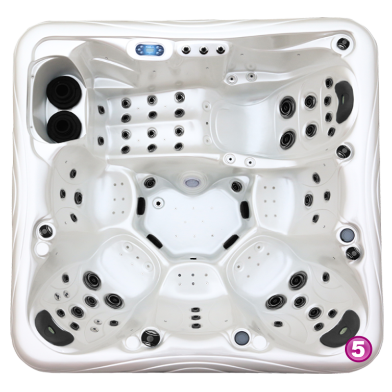 Spa Memphis, place 5 vue de dessus