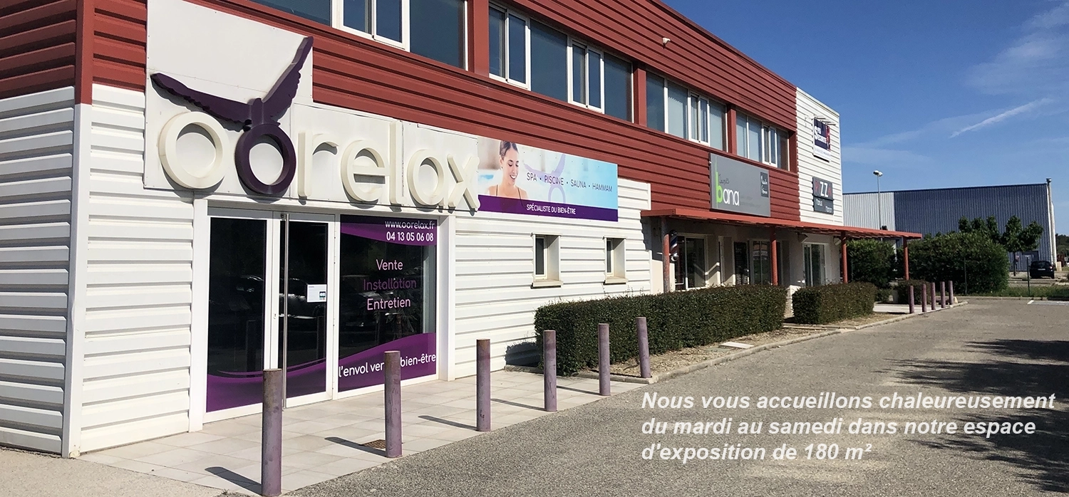 Façade du magasin Oorelax à Saint-Mitre-les-Remparts